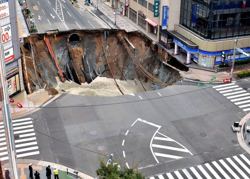 A rather significant sinkhole that could have been avoided