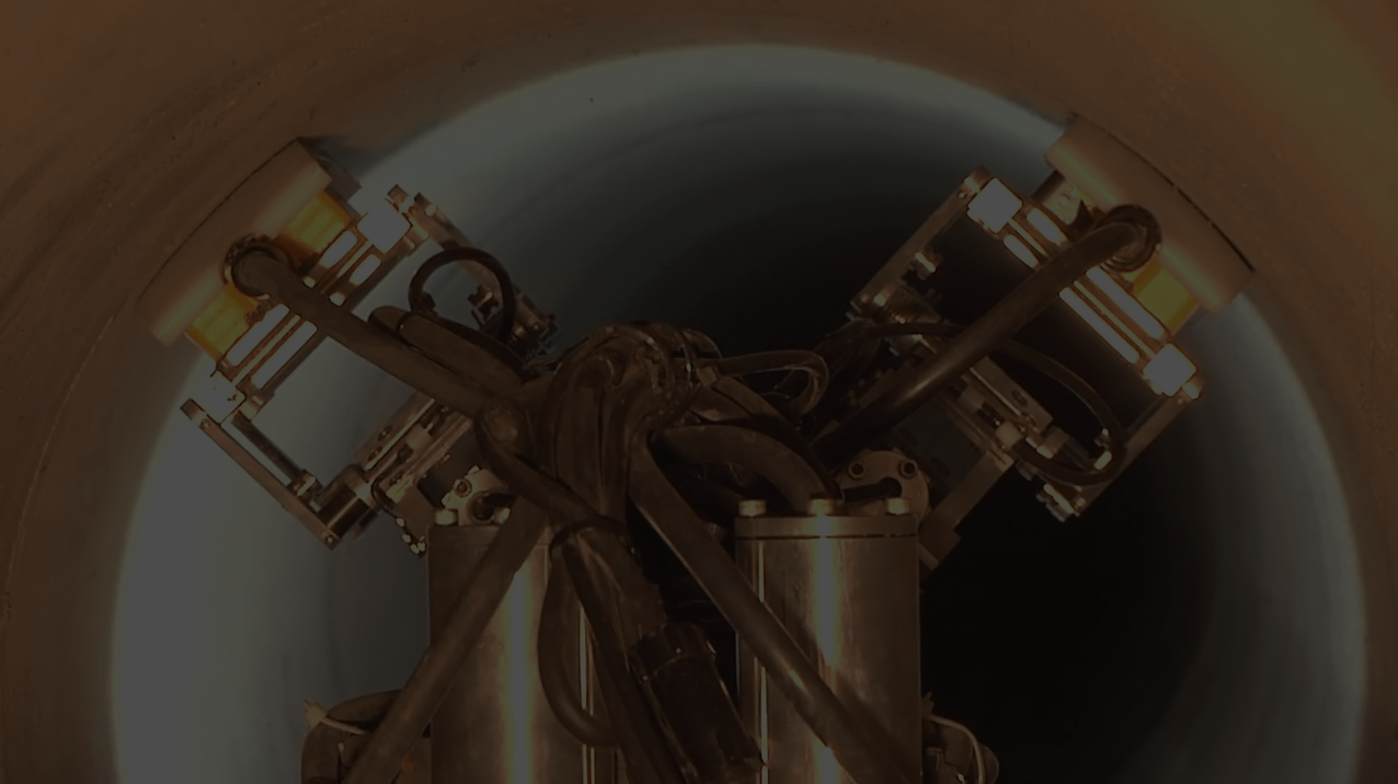 PPR antennae inside a pipe